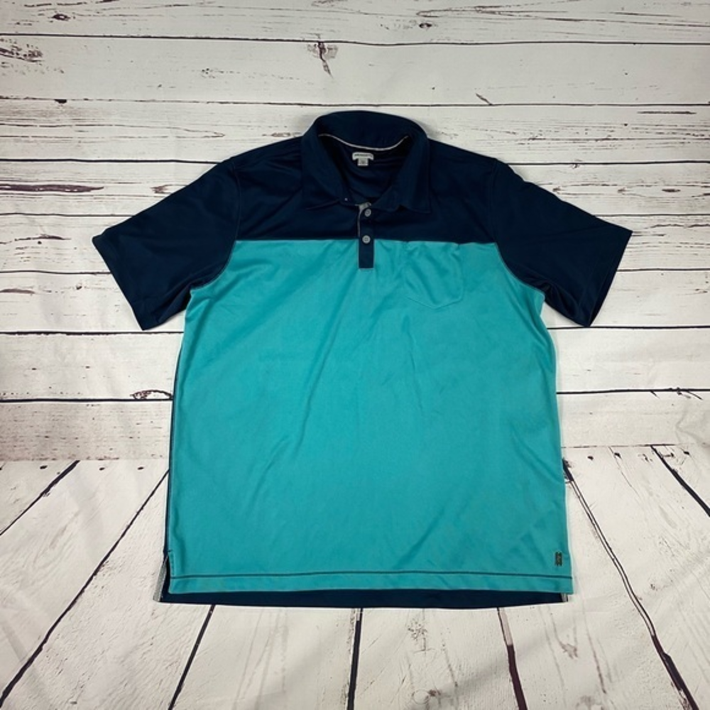 Ashworth Mens Blue Polo‎